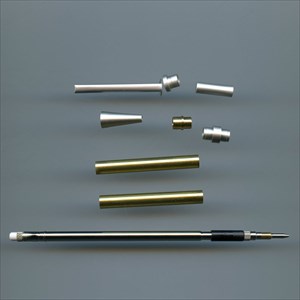  Slimline pencil kits - Satin Silver