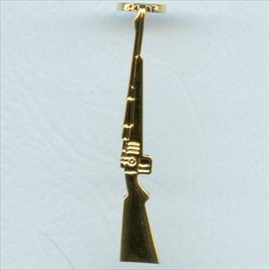  Rifle Clip for Comfort and Slimline pen kits in 24K Gold